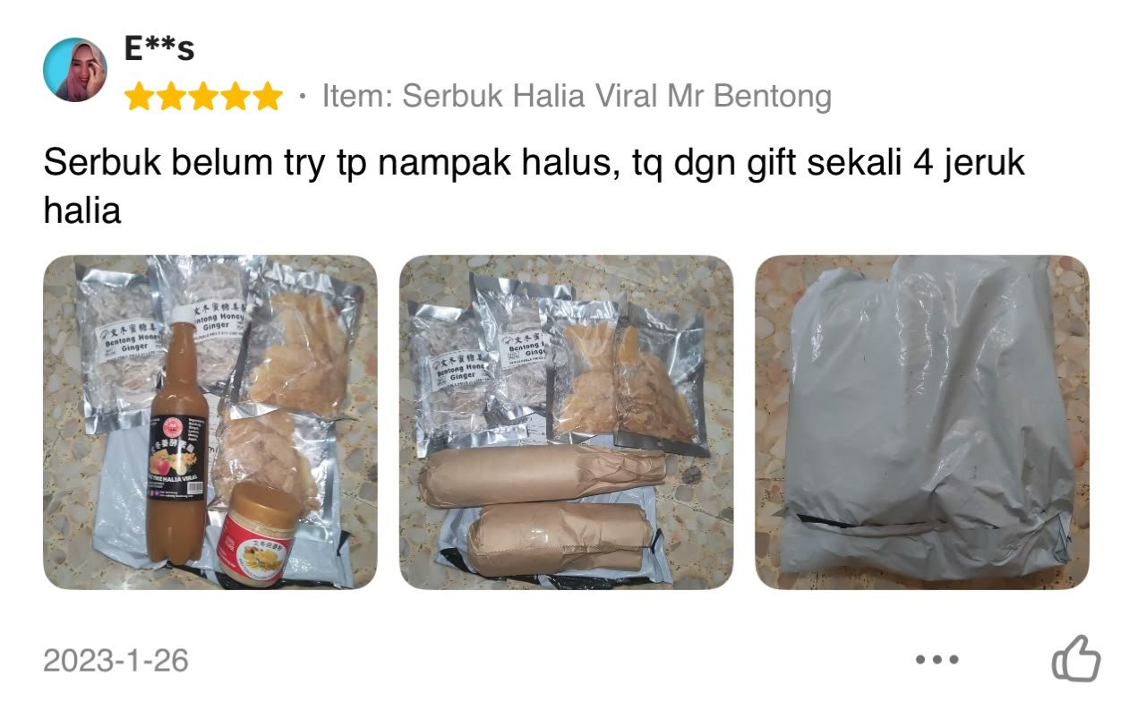 Testimoni pelanggan 3